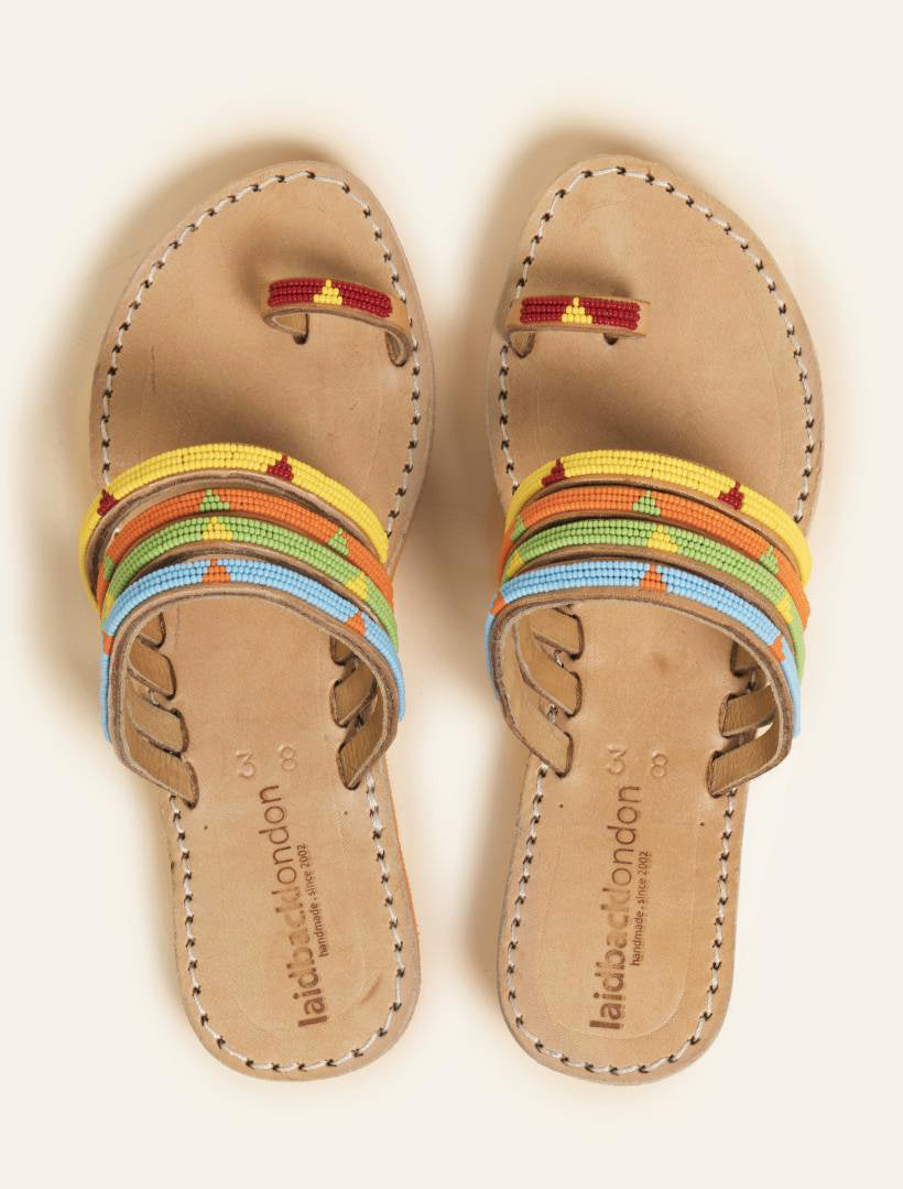 Kamba SSO Leather Sandal Tribal