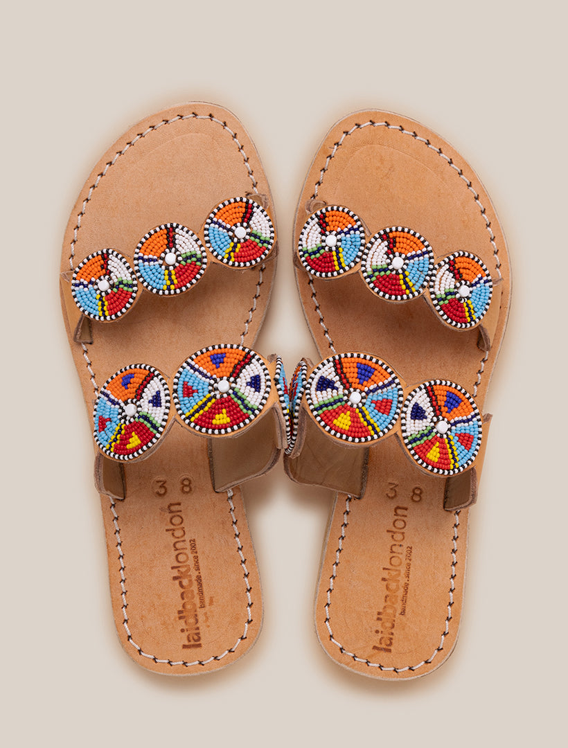 Saani LP Leather Sandal Tribal