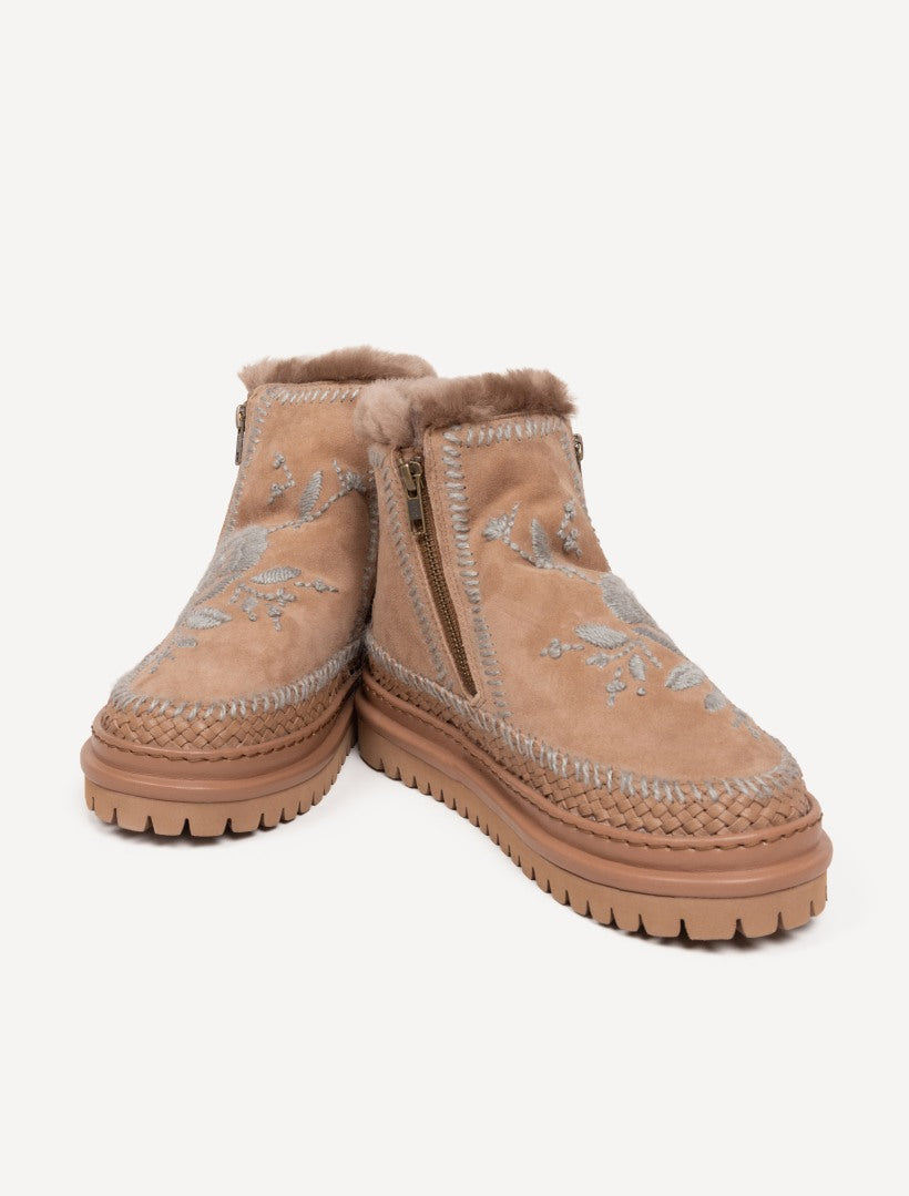 Setsu 4.0. Rose Camel Suede Grey