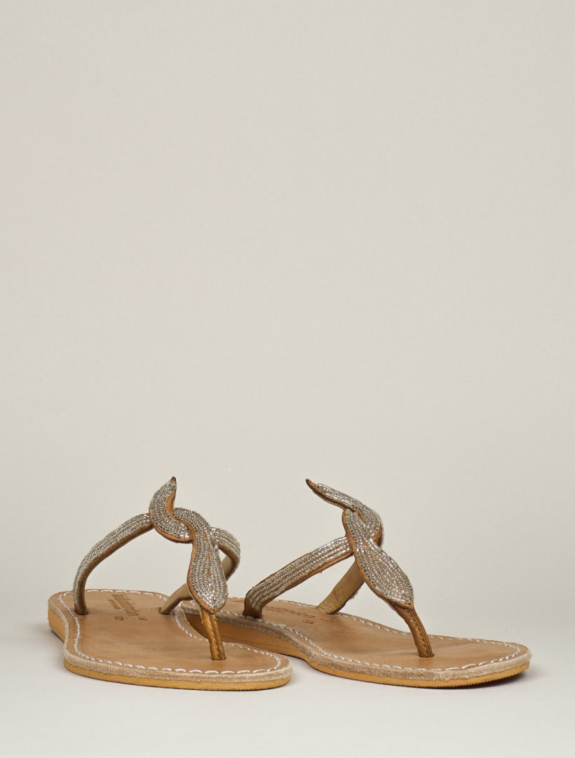 Lana Flat light Brown Silver