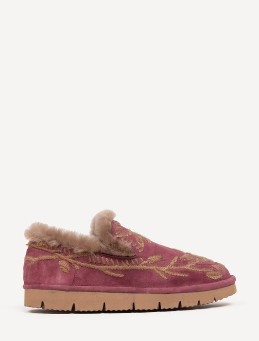 Jude Slippers Blossom Fig Suede Beige - Preorder - Ships 25 August 2026