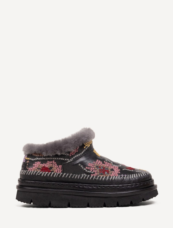 Nyali Micro 4.3. Folk Black Leather Multi