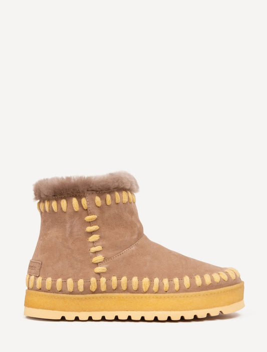 Nyali Stitch Camel Suede Yellow - Preorder - Ships 25 August 2026