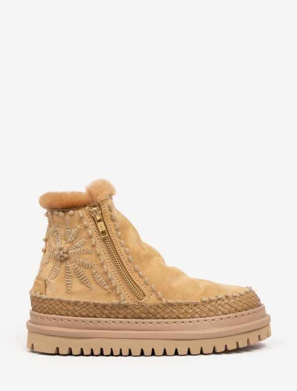 Setsu 4.0. Floral Biscotti Suede Hemp