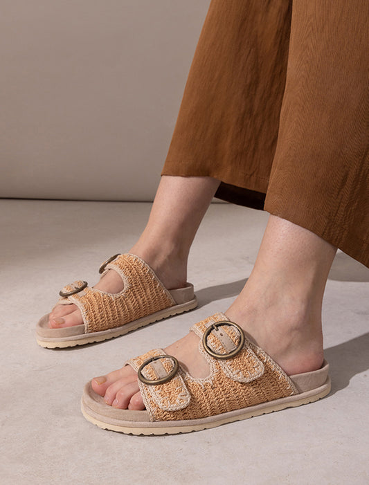 Clay Sandal Sand Suede Beige Natural - Preorder - Ships 27 March 2026