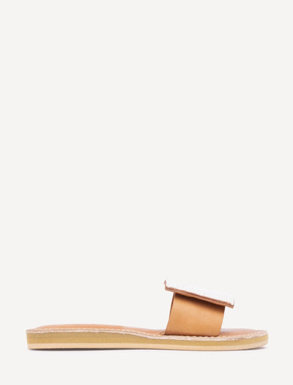 Crey LP Light Brown Metal Gold/White