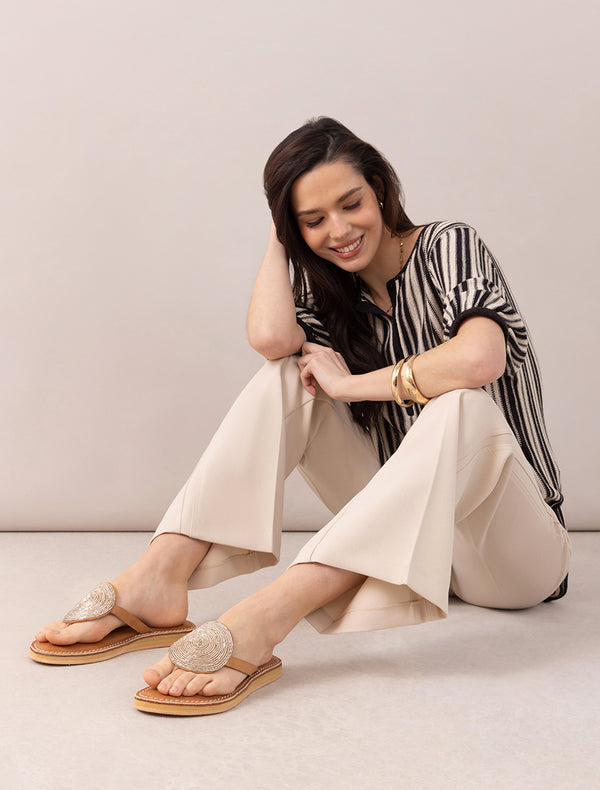 Jayda LP Light Brown Silver