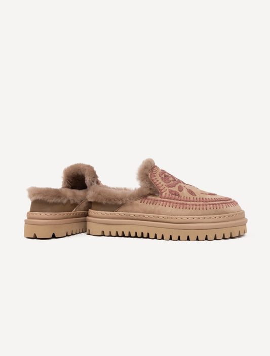 Jun 4.0. Rose Slippers Otter Suede Rosso
