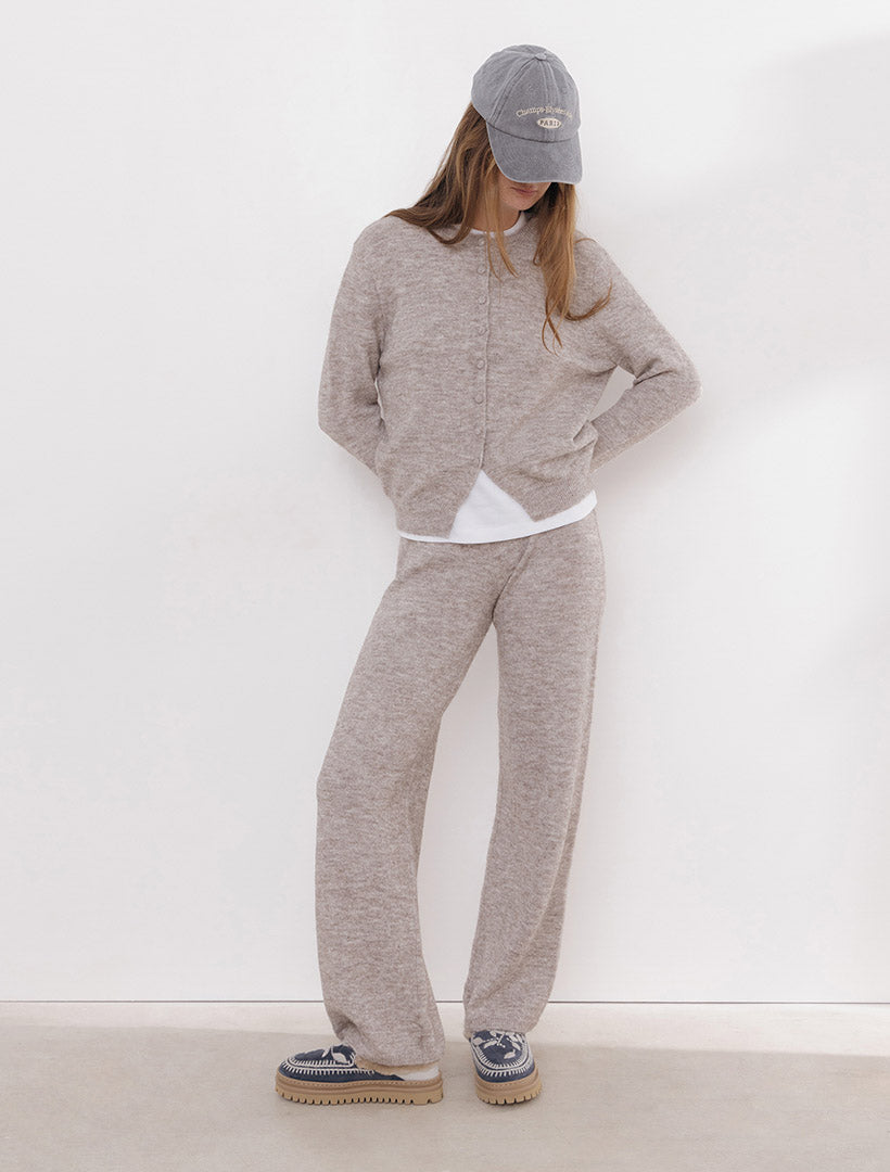 Jun 4.0. Rose Slippers Marine Suede Light Grey
