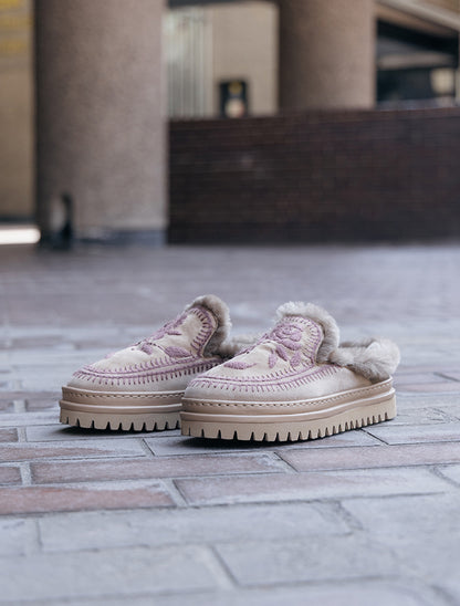 Jun 4.0. Rose Slippers Otter Suede Rosso