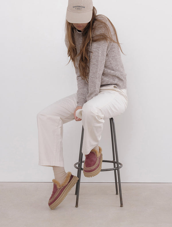 Jun 4.0. Slippers Fig Suede Hemp