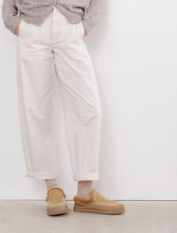 Jun 4.2. Slippers Biscotti Suede Natural