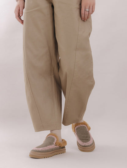 Jun 4.2. Slippers Moss Suede Baby Pink