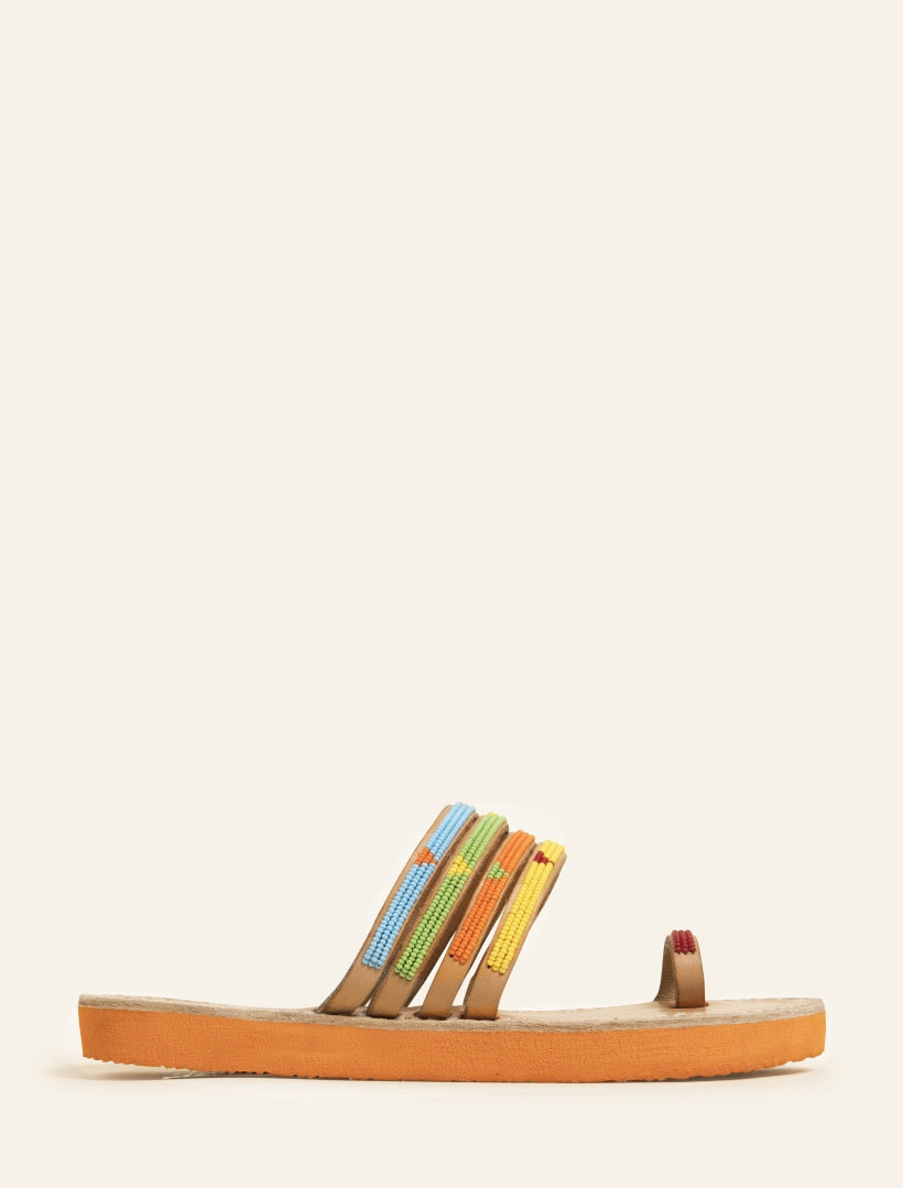 Kamba SSO Leather Sandal Tribal