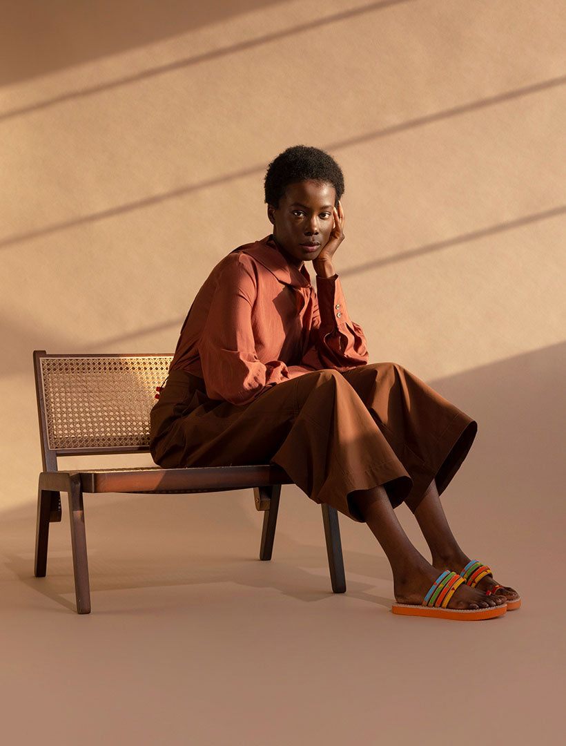 Kamba SSO Leather Sandal Tribal