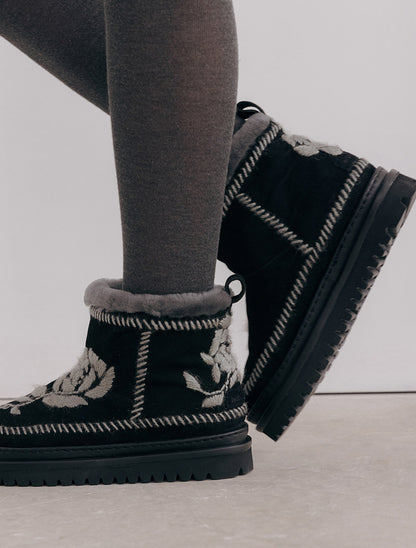 Nyali 4.0. Rose Black Suede Grey