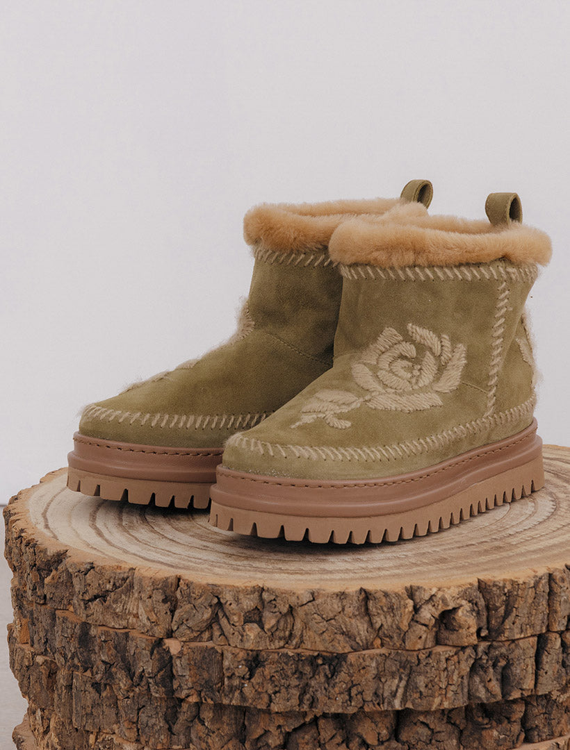 Nyali 4.0. Rose Fern Suede Hemp