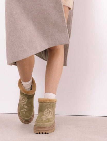 Nyali 4.0. Rose Fern Suede Hemp