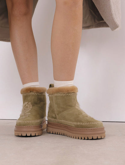 Nyali 4.0. Rose Fern Suede Hemp