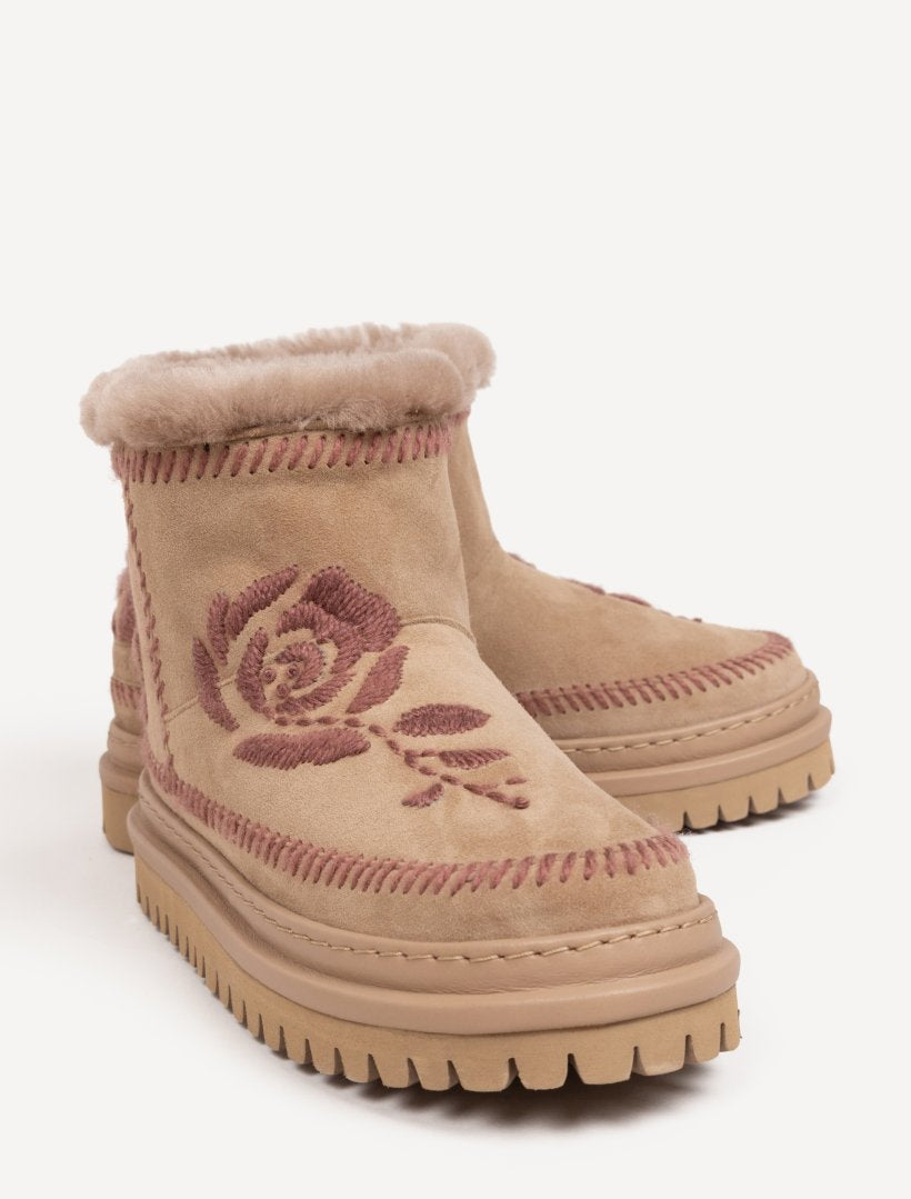 Nyali 4.0. Rose Otter Suede Rosso