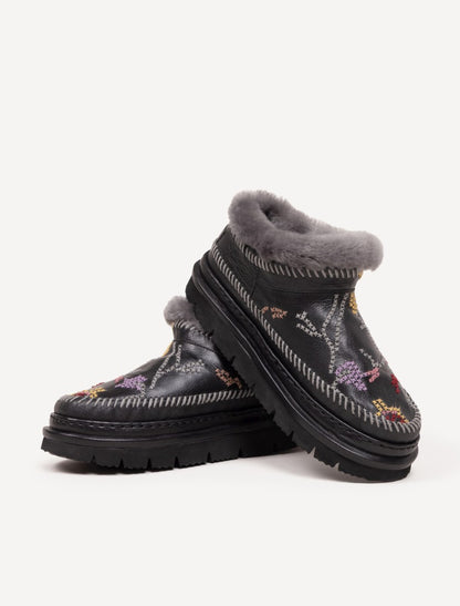 Nyali Micro 4.3. Folk Black Leather Multi