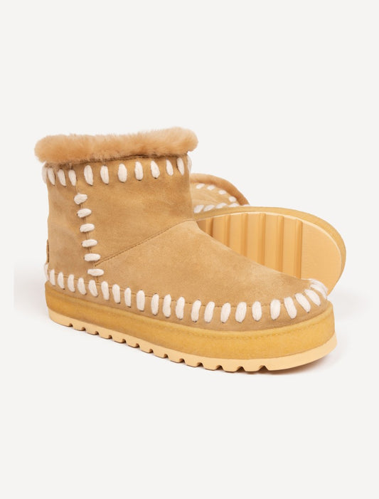 Nyali Stitch Biscotti Suede Natural - Preorder - Ships 25 August 2026