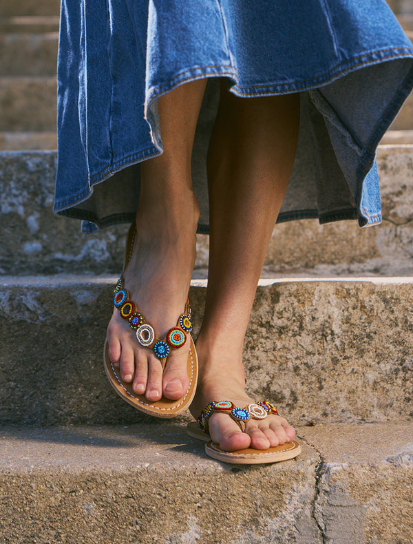 Peak Flat Light Brown Tribal