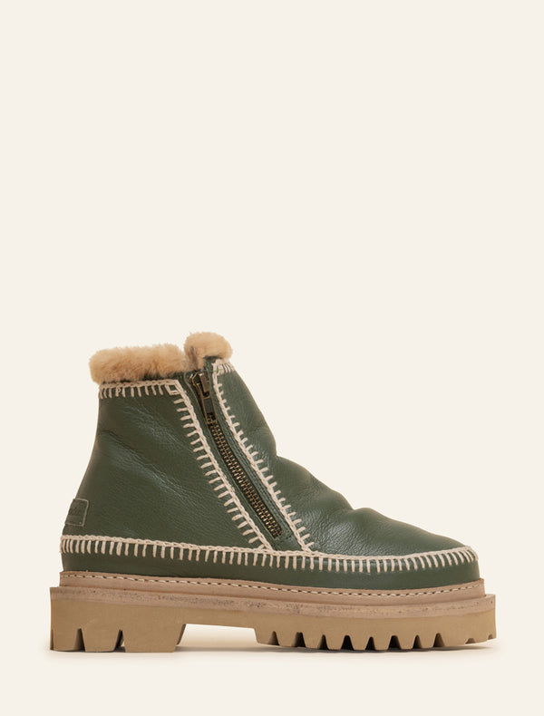Womens leather ankle boots 