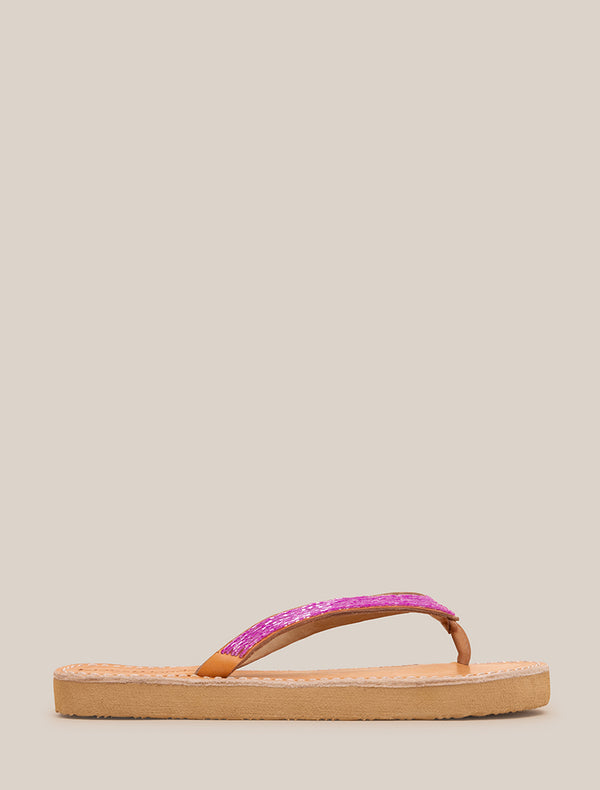 Seri SSN Leather Sandal Pink