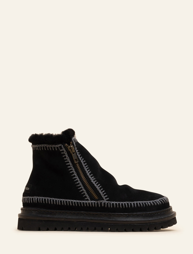 e CoX × UnitedArrows コラボブーツ　UK8 MUZE × George Cox × MINUS - 【ENGINEER BOOTS(BLACK)】ミューズ
