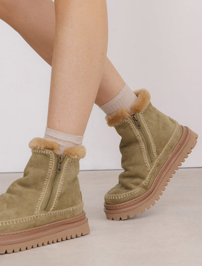 Setsu 4.0. Crochet Fern Suede Hemp