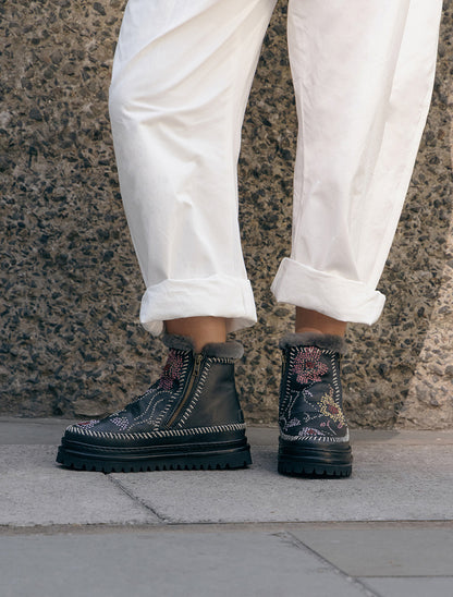 Setsu 4.0. Folk Black Leather Multi