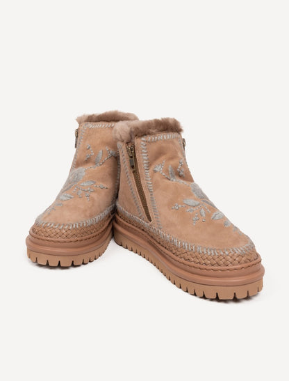 Setsu 4.0. Rose Camel Suede Grey