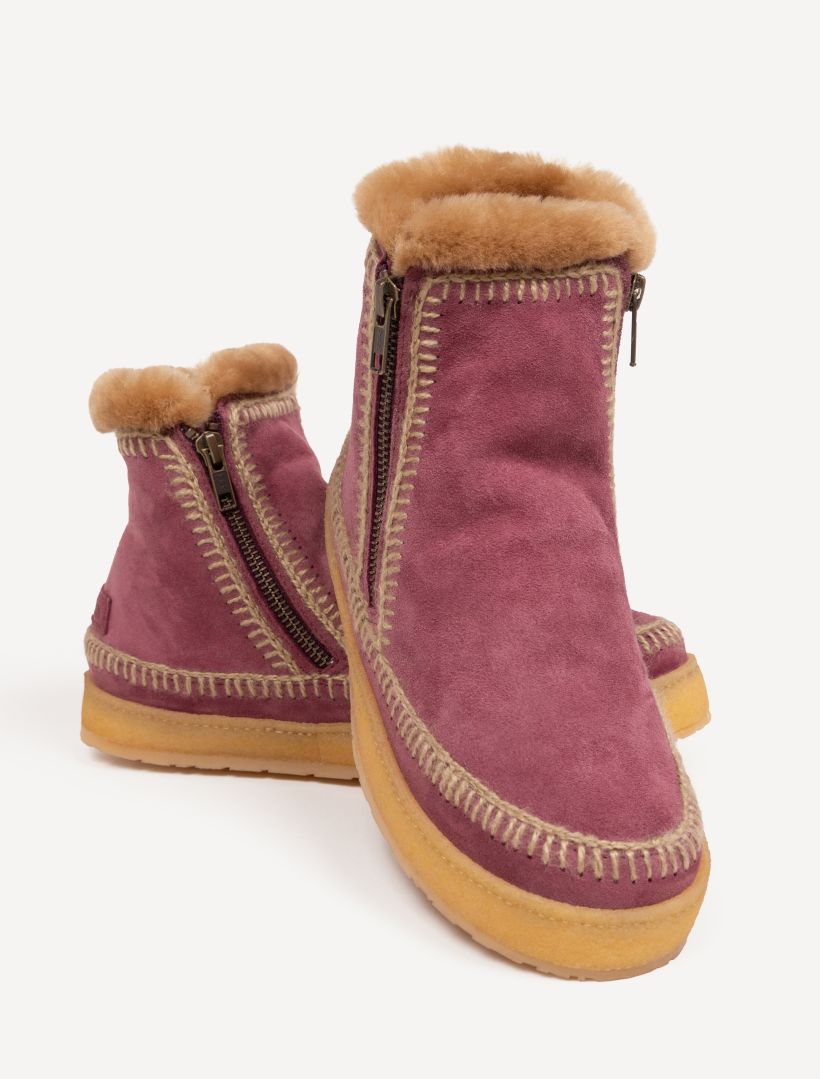 Setsu Crochet Crepe Fig Suede Hemp - Preorder - Ships 22 July 2026