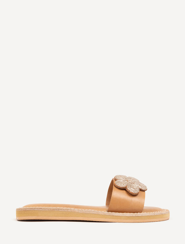 Soren LP Leather Sandal Silver