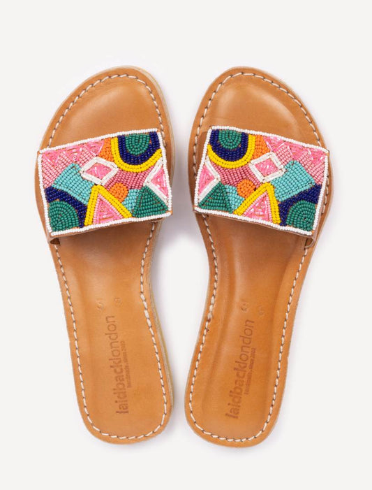 Zane LP Leather Sandal Multi