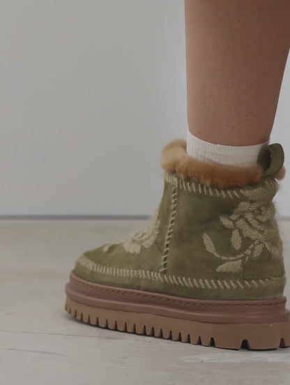 Nyali 4.0. Rose Fern Suede Hemp