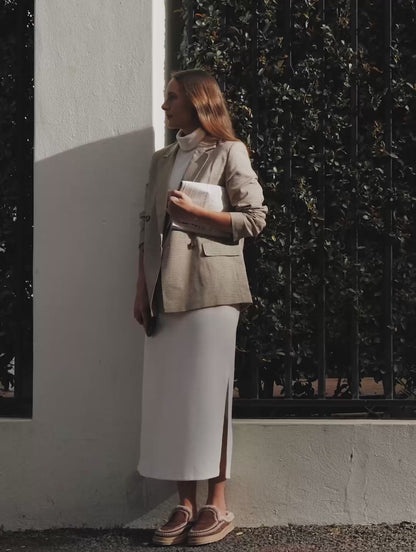 Jun 4.1. Slippers Choc Suede Wheat Preorder - Ships 9 January 2026