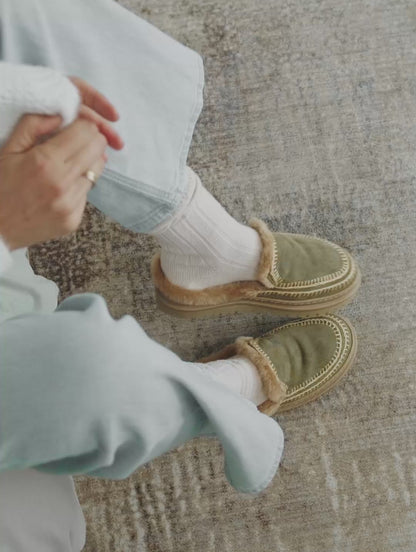 Jun 4.0. Slippers Fern Suede Beige