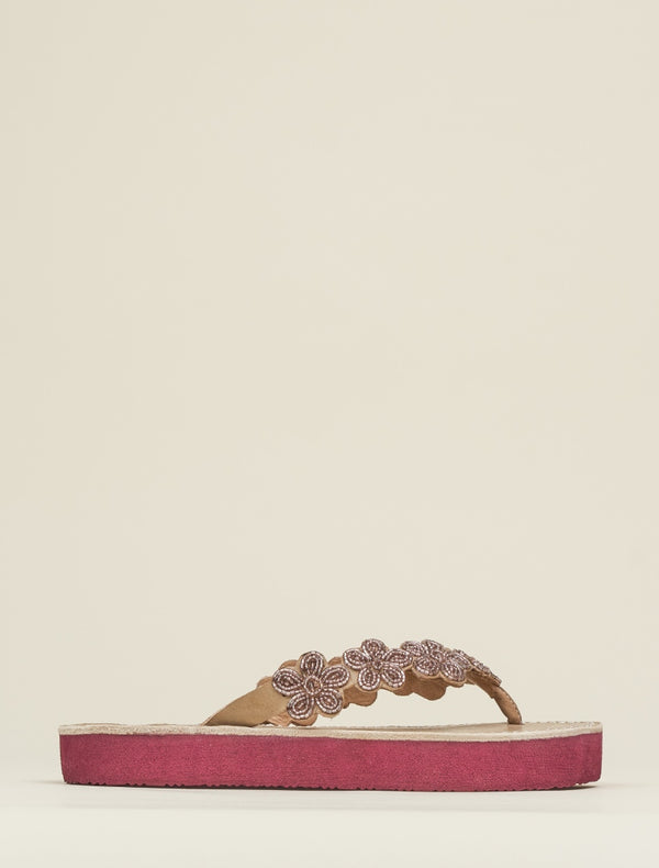 Conley SSR Leather Sandal Silky Pink