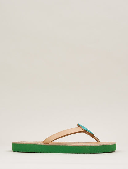 Doli SSG Leather Sandal Emerald