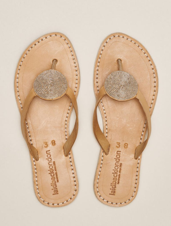 Doli Flat Light Brown Silver