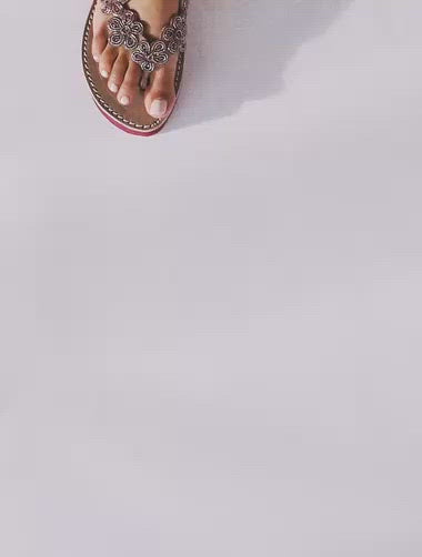 Conley SSR Leather Sandal Silky Pink