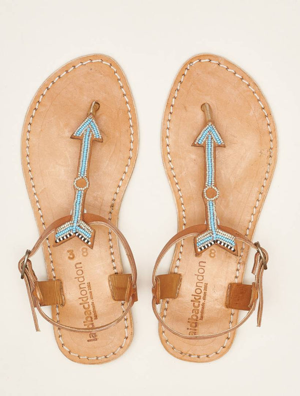 East Flat Light Brown Turquoise