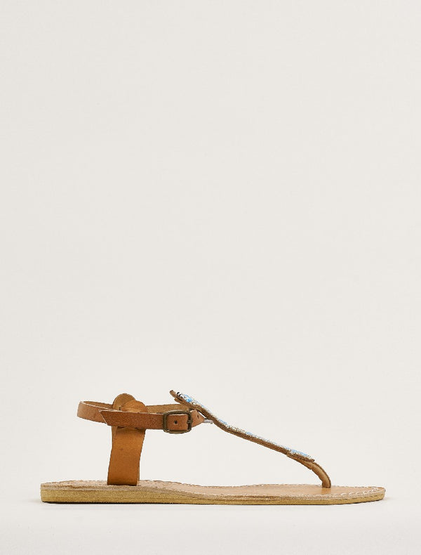 East Flat Light Brown Turquoise
