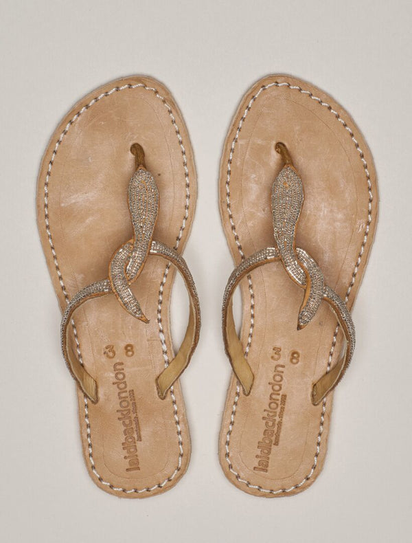 Lana Flat light Brown Silver